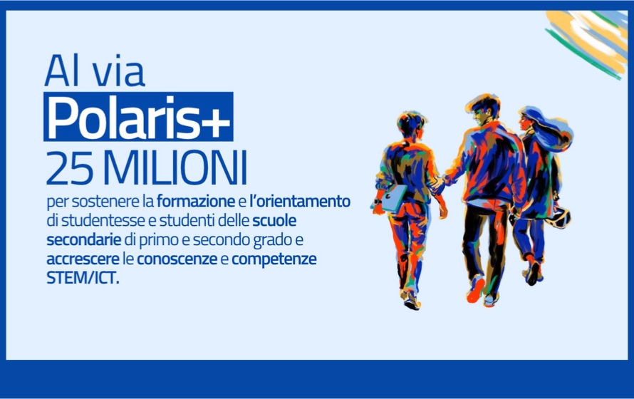 Bando Polaris+ del Fondo per la Repubblica Digitale per la formazione STEM e ICT degli studenti